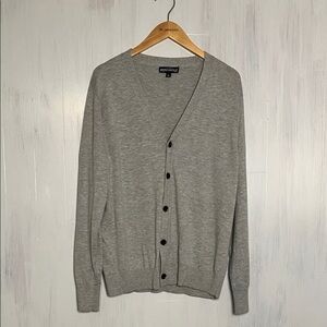 INC International Concepts Gray Women's Cardigan